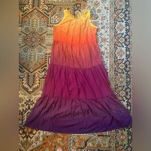 NWT Matilda Jane Enchanted Garden Waikiki Ombre Maxi Dress Size M